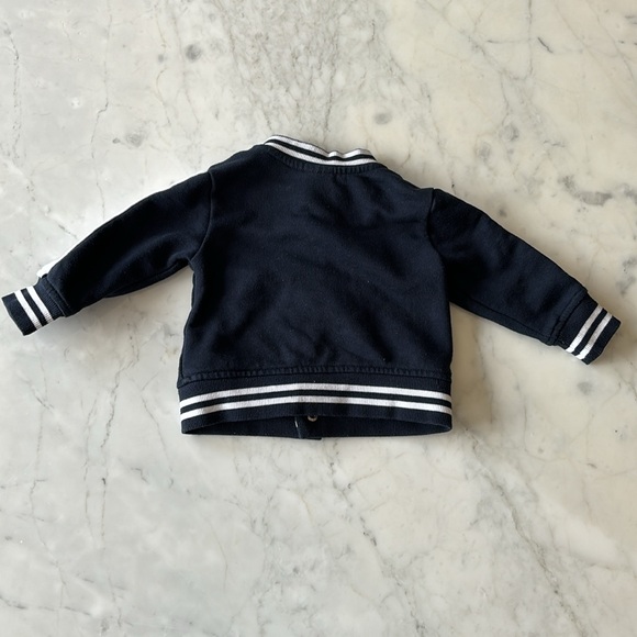 Joe Fresh 3-6 Months Navy & White Sweater / Jacket - Picture 5 of 5